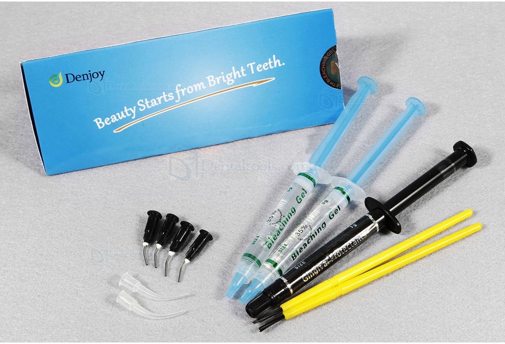 2 Juegos Kit de blanqueamiento dental con gel blanqueador para bolígrafo